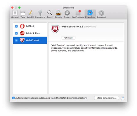 mcafee safari host uninstall mac|How to remove McAfee from Mac once and for all .